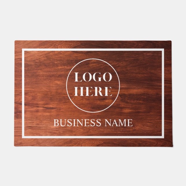 Paillasson Modern Elegant Business Logo Doormat (Devant)