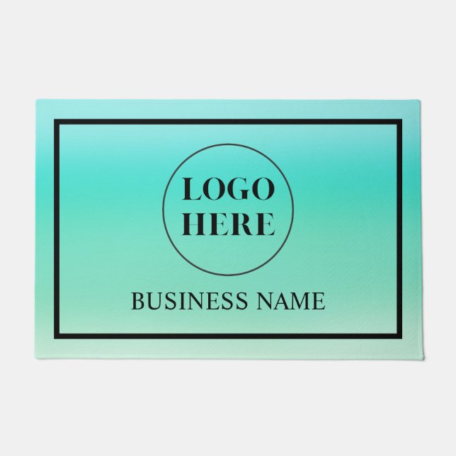 Paillasson Modern Elegant Business Logo Doormat (Devant)