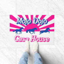 Mojo Dojo Casa House Barbiecore Rose Unicorne