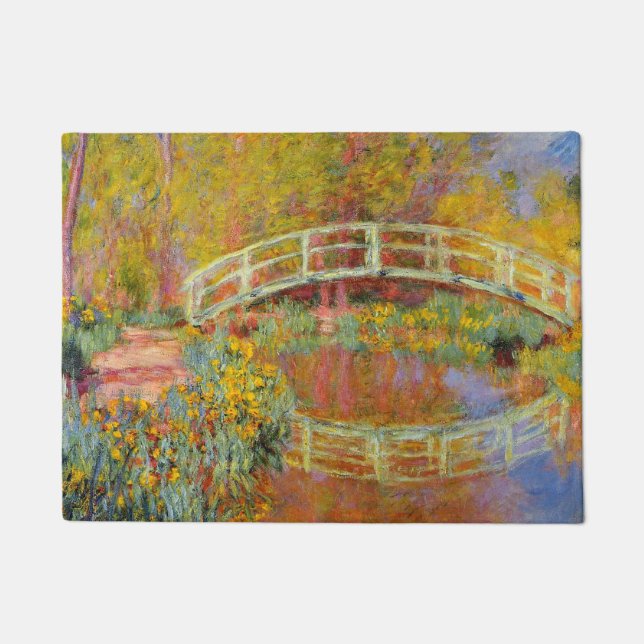 Paillasson Monet - Le pont japonais, 1896,  (Devant)