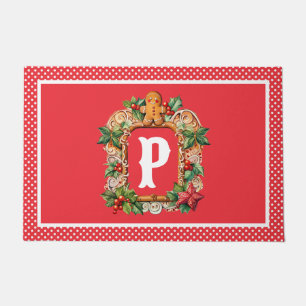 Paillasson Monogramme de pain d'épices doux