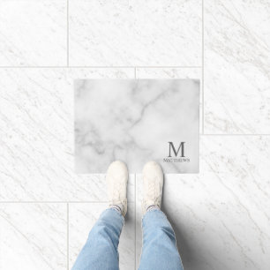 Paillasson Monogramme et nom personnalisés