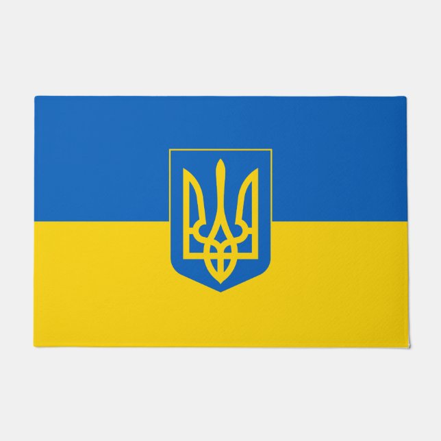 Paillasson Montrez vos couleurs - Ukraine (Devant)
