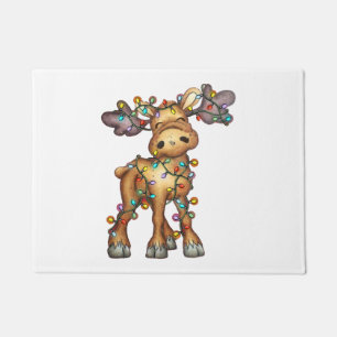 Paillasson Moose Christmas