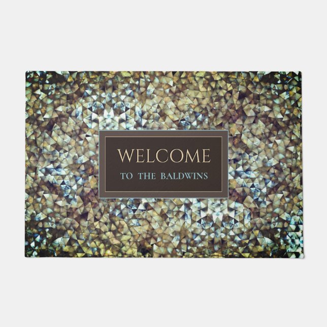 Paillasson Mosaïque (personnalisable) (Devant)