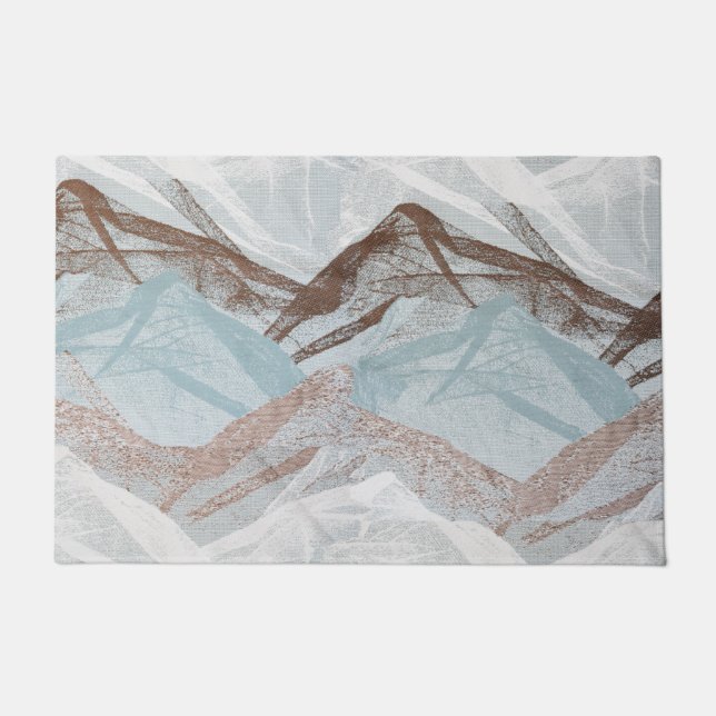 Paillasson motif Abstrait (Devant)