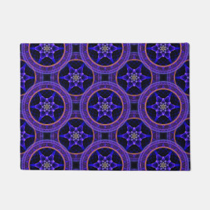 Paillasson Motif Abstrait Élégant Bohème Moderne Floral #505