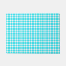 Motif carreaux bleu blanc