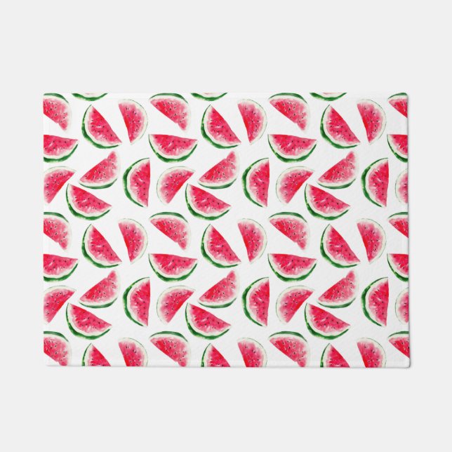 Paillasson Motif Cute Ananas & Watermelon (Devant)