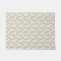 Motif Dachshund Silhouettes | Chiens Wiener