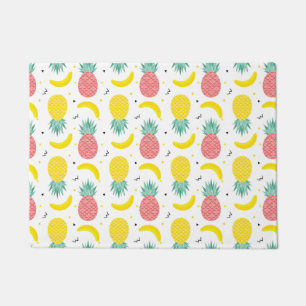 Paillasson Motif de fruits tropicaux colorés
