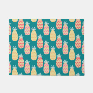 Paillasson Motif de griffonnage d'ananas