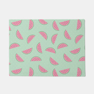 Paillasson Motif de peinture à fruits tropicaux