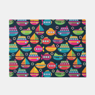 Paillasson Motif de transport d'océan