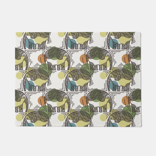Paillasson Motif d'éléphant (Devant)