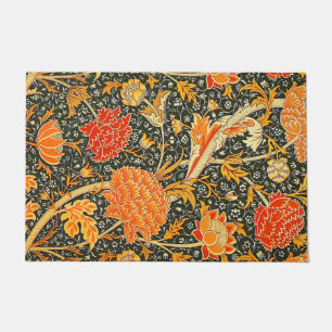 Paillasson Motif floral vintage William Morris Cray