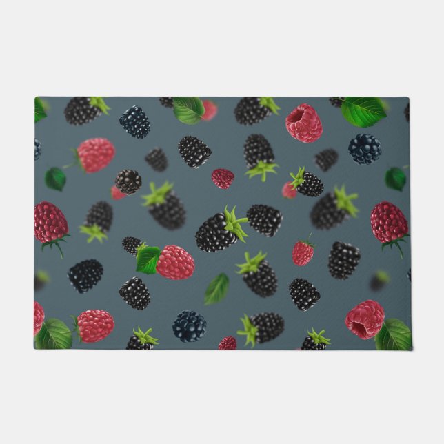 Paillasson Motif framboise 2 (Devant)