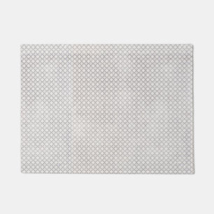 Paillasson Motif géométrique beige islamique