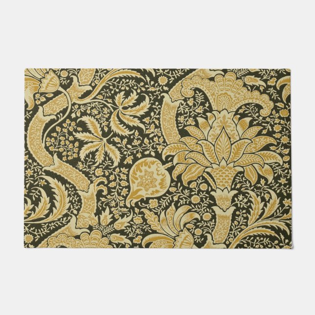 Paillasson Motif indien d'or, William Morris (Devant)