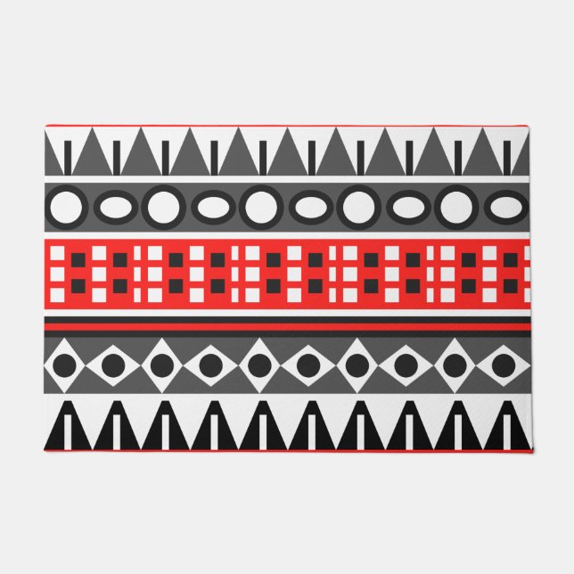 Paillasson Motif natif Aztec (Devant)
