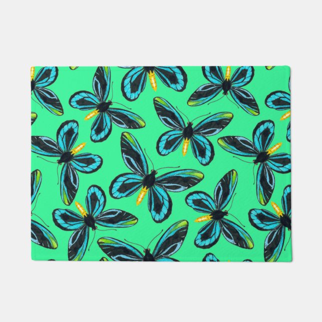 Paillasson Motif papillon de la reine Alexandra (Devant)