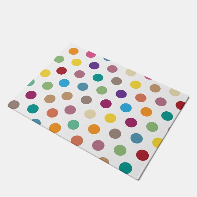 Paillasson Motif Polka Dot (Incliné)