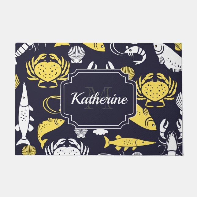 Paillasson Motif Sea Life (Devant)