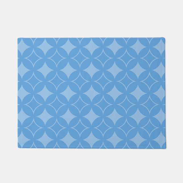 Paillasson Motif shippo bleu pur (Devant)