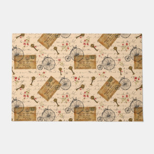 Paillasson motif vintage