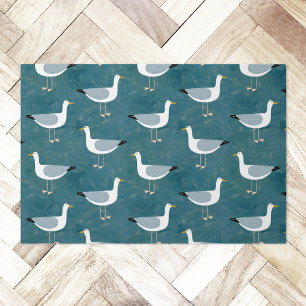 Paillasson Mouettes marines