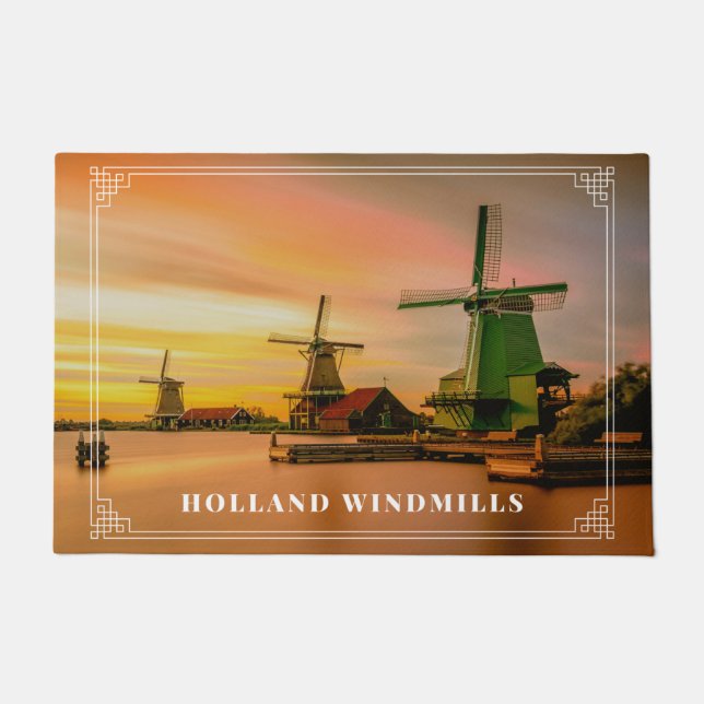 Paillasson moulins à vent hollandais (Devant)