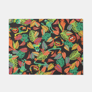 Paillasson Muppets  Kermit et Motif animal tropicaux