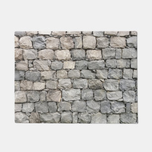 Paillasson Mur en pierre sèche