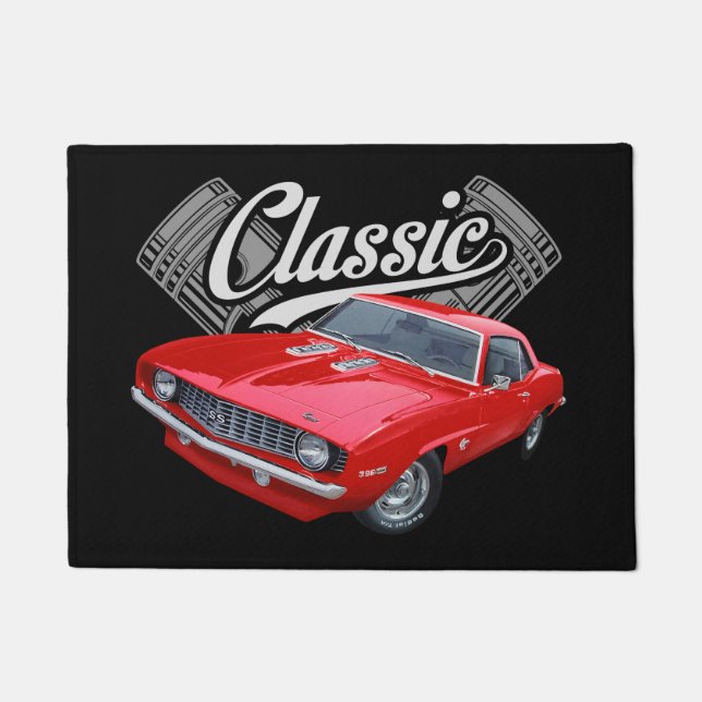 Paillasson Muscle rouge classique (Devant)