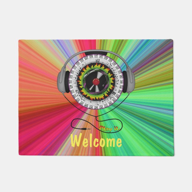 Paillasson Musique de Life Doormat (Devant)