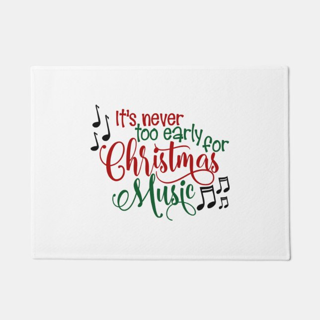 Paillasson Musique de Noël (Devant)