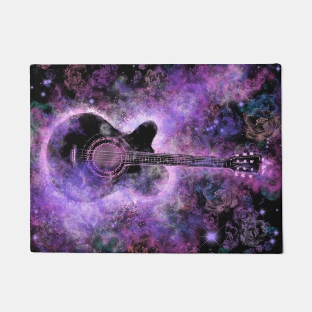 Paillasson Musique guitare romantique - Son magique (Devant)