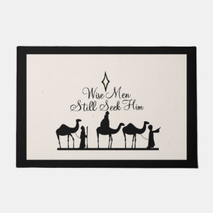 Paillasson Nativité Porte de Noël Mat