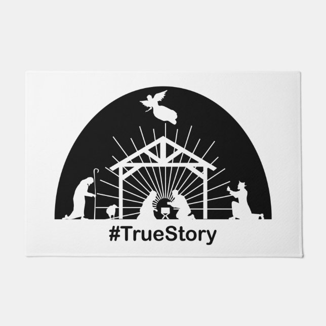Paillasson Nativité True Story (Devant)