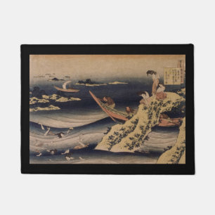 Paillasson Natte de pêcheur d'ormeau de Sangi Takamura