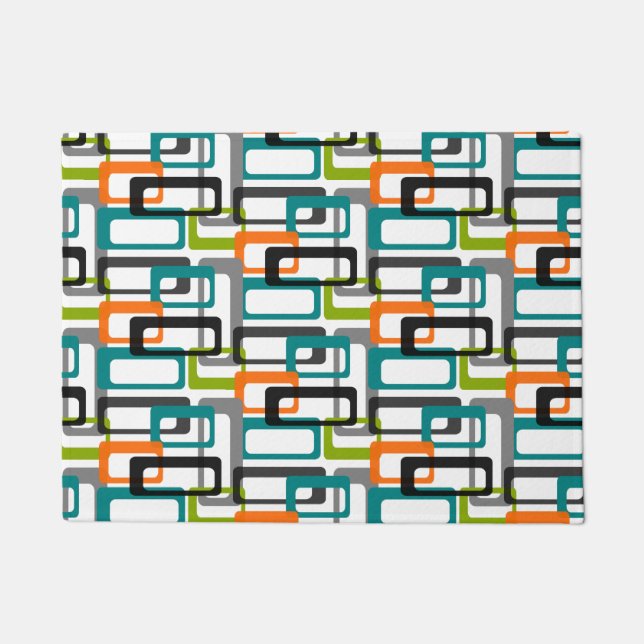 Paillasson Natte moderne de la moitié du siècle (Devant)