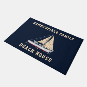 Paillasson Nautical Sailing Family Beach House Bateau