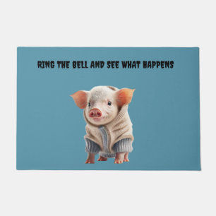 PAILLASSON NE PAS BORDER LA PORTE BELL DOORMAT