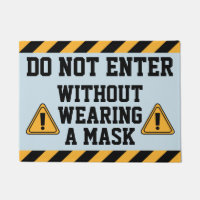 Ne pas entrer sans masque