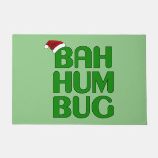 Paillasson Noël Bah Humbug Chemise Art-Xmas Humbug Père Noël