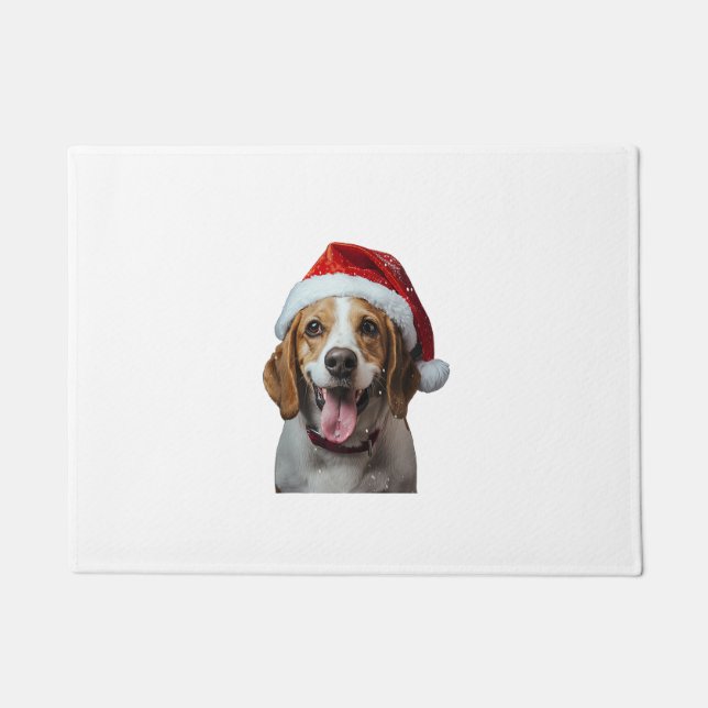 Paillasson Noël beagle (Devant)