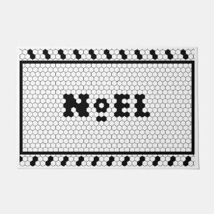 Paillasson Noel Christmas Fun Farmhouse Tile Design