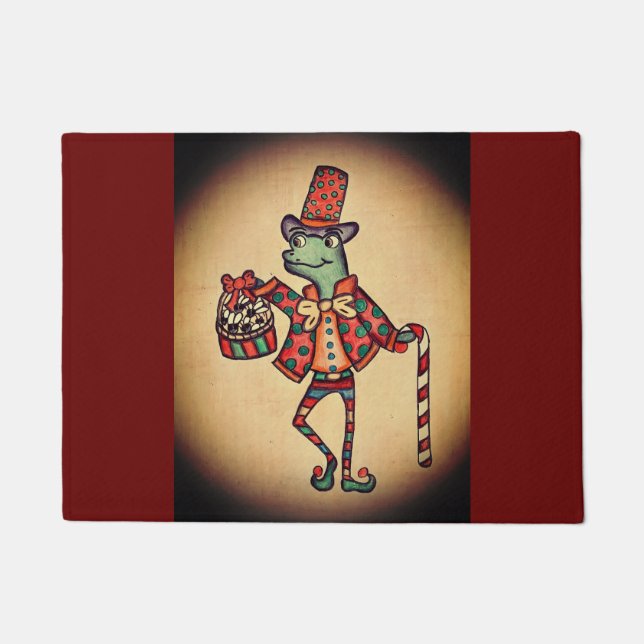 Paillasson Noël drôle (Devant)