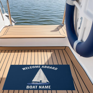 Paillasson Nom de bateau 