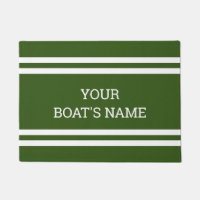 Nom de bateau personnalisé Mat à quai